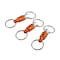 Freeman KEYQC3 Pull Apart Coupler Keychain with 2 Split Rings (3 Pack) KEYQC3 - alternate 1